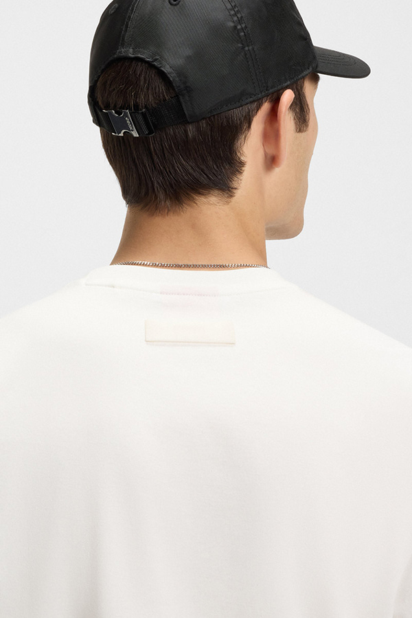 ΜΠΛΟΥΖΑ T-SHIRT HUGO - 102 ΛΕΥΚΟ